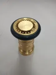 FIRE HOSE NOZZLE 1-1/2" NST BRASS SPRAY NOZZLE