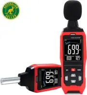 Decibel Meter Sound Level Meter, High Accuracy Db Meter Classroom Noise Meter wi