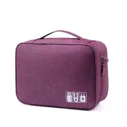 Electronics Organizer Travel Cable Organizer Bag Waterproof Digital Storage Bag