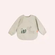 Sleeved Pocket Bibs - Lalee Sand by Done by Deer | the memo