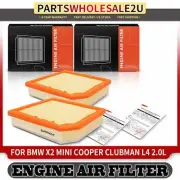 2Pcs Engine Air Filter for BMW X2 M235i xDrive Gran Coupe Mini Cooper Countryman (for: Mini)