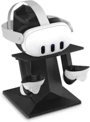 VR Headset Rack,Vr Desktop Monitor Storage Stand for Oculus Quest / Quest2 /Meta