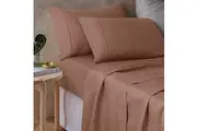 Hazelnut 100% Hemp Sheet Set by Vintage Design Homewares