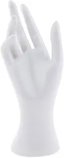 B Blesiya Female Hand Jewelry Bracelet Ring Watch Gloves Display Stand Model for Shopping mall, Jewelry Store and Home, White