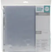 We R Memory Keepers We R Ring Photo Sleeves 12"X12" 10/Pkg-Full Page (3Pk)