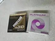 MAXWELL MF2HD 3.5" 2HD Floppy Diskettes 10 pk High Density PC (NEW) plus 10 lot