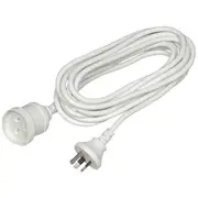 HPM Household Extension Lead 7m White