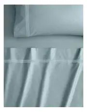 [Sheridan] Palais Lux Fitted Sheet in Fresh Water