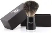 Meticulously Design Synthetic Black Badger Hair Vintage Shaving Brush for Men
