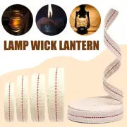 4 Rolls Oil Lamp Wick 1/2, 3/4, 7/8 Inch Flat Cotton Wick 6.5 Ft/roll Red StitbT