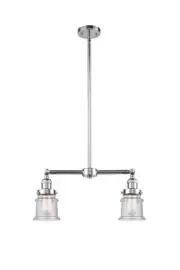 Innovations Lighting 209 Small Canton Small Canton 2 Light 21"W - Chrome