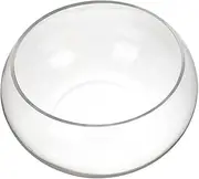 BESPORTBLE Glass Fish Tank - Durable Transparent Goldfish Bowl for Table, Large Hydroponic Plant Bowl, Clear Round Vase