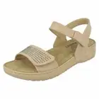 Ladies Rieker Casual Open Toe Hook & Loop Synthetic Sandals V5772