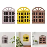 European Style Window View Chalkboard, Message Board Wall Mounted Vintage