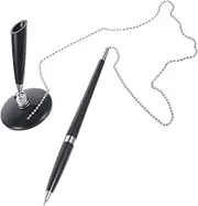 COHEALI Custom Pens for Office Business : 2pcs Ballpoint Pen Chain Desk Fixed Writing Stand Business Multi-function