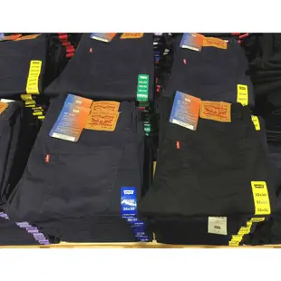 【衝評價】好市多代購 LEVIS 511系列 黑色、深藍色 彈性卡其布料 修身長褲 30-40腰 COSTCO