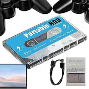 Retro Cassette Game Console - 4K Game Console HDM I | Biult-in 60,000+ Games Console | Pocket-Sized Super Console Plug and Play | 70 Emulators - 4K HD Game Stick | TV Game Console for Kids Adults