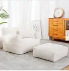 Sofa Lazy Sack - Ultra Soft Bean Bags Chairs Lazy Lounger Tatami (No Filler)