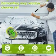 Car Wash Brush with Long Handle 180° Rotating Car Wash Mop Scratch-Free AU/