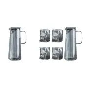 Iced Tea Pitcher 1450ml Heat Resistant Juice Jug Glass Pitcher Glass Jug for