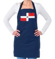 Dominican Republic Flag - Unisex Adult Apron - Dominica Flags Country World