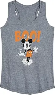 [Disney] Mickey & Friends - Mickey Halloween Animation - Women's Racerback Tank Top
