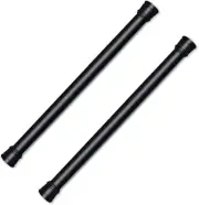 Spring Loaded Curtain Tension Rod Bit Holder Extensions Pack of 2 12-20 Inches B
