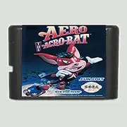 Royal Retro Aero The Acro Bat 16 bit Game Card For Sega MegaDrive & Genesis System (JAP Shell)