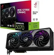 ASUS ROG Strix GeForce RTX™ 5070 OC Edition 12GB GDDR7 Graphics Card (PCIe® 5.0, 12GB GDDR7, HDMI®/DP 2.1, 3.2-Slot, Axial-tech Fans, MaxContact Design, Phase-Change GPU Thermal pad, Aura sync)
