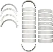 Crankshaft Main Rod Thrust Bearings Kit Compatible with 2019 Ram 1500 Classic 3.0L V6/2014-2018 Ram 1500 3.0L V6/2014-2018 Jeep Grand Cherokee 3.0L V6 Replace 68229163AA, 68229245AA, 68147095AA