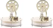 2X Low Temperature Stirling Engine Model Steam Power Science to Make Physical Experiment Toys Model Ornaments