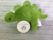 Kelly Baby Green Dinosaur Soft Plush Lovey Stuffed Animal Toy 12in NEW