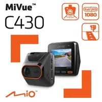 在飛比找myfone網路門市優惠-Mio MiVue C430 1080P GPS 行車記錄器