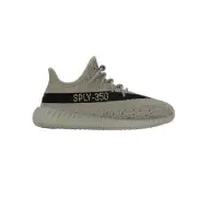 adidas Yeezy Boost 350 V2 Slip On Youth Boys Grey Sneakers Casual Shoes HQ2062