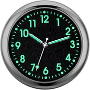 Analog Clock Car Dashboard - Stick Clock for Car Dashboard Glow | Luminous Car Dashboard Watch | Dark Car Dashboard | Automotive Replacement Clocks | Small Analog Clock for Vehicle Automotive