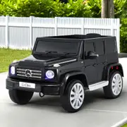 12V Kids Ride On Car Licensed Mercedes-Benz G500 Electric Toys Remote Black