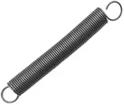 2pcs 1.6mm Wire Diameter 10mm Outside Diameter Steel Extension Spring Tension Pull Springs 30mm-120mm Length(1.6x10x50mm)