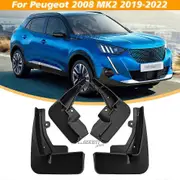 For Peugeot 2008 MK2 19-2022 Car Mud Flaps Splash Guard Mudguard Mudflaps Fender