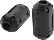 XYWHPGV 2 x Black Noise Reduce Ferrite Core Filter for 6mm Dia Cable(0f26e 47377 29ba6 1c881 e6760 b7e12