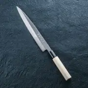 for Left handed KAI Japan Yanagiba Sashimi knife 8.27in 210mm steel AK5208 銀寿