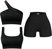[ATRIYFUL] Workout Sets for Women Leggings 2 Piece Wokout Outfits Matching Sets