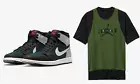 Air Jordan 1 Gore-Tex Particle Grey DB2889-001 Sz 11 & JORDAN x OFFWHITE Shirt L