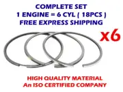 6cyl Piston Rings Set 115MM STD for ISUZU 08-444300-00 6HK1-TCC 7790cc TD20296