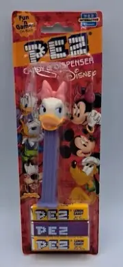 Vintage Daisy Duck Pez Dispenser Disney's Characters New In Original Package