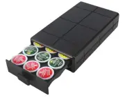 EVERIE Coffee Pod Holder Drawer Compatible W/ Keurig K Cup Pods holds 18 Pods