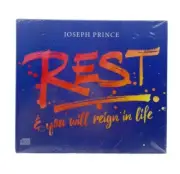New Joseph Prince 4 CD Set Rest & you will reign in life Psalm 62 Lord Jesus
