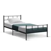 [Unbranded] Artiss Bed Frame Single Metal Bed Frames SOL
