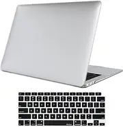 ProCase for MacBook Air 13 Inch 2020 2019 2018 A2337 M1 A2179 A1932, Hard Case Shell Cover with Keyboard Skin Cover -Clear