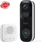 2K Wireless Doorbell Camera, AI Analysis, 2-Way Audio, IP65, 160º Angle