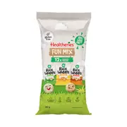 Healtheries Rice Wheels Funmix Variety Multipack Gluten Free Lunchbox Snacks 12X21g | 252g